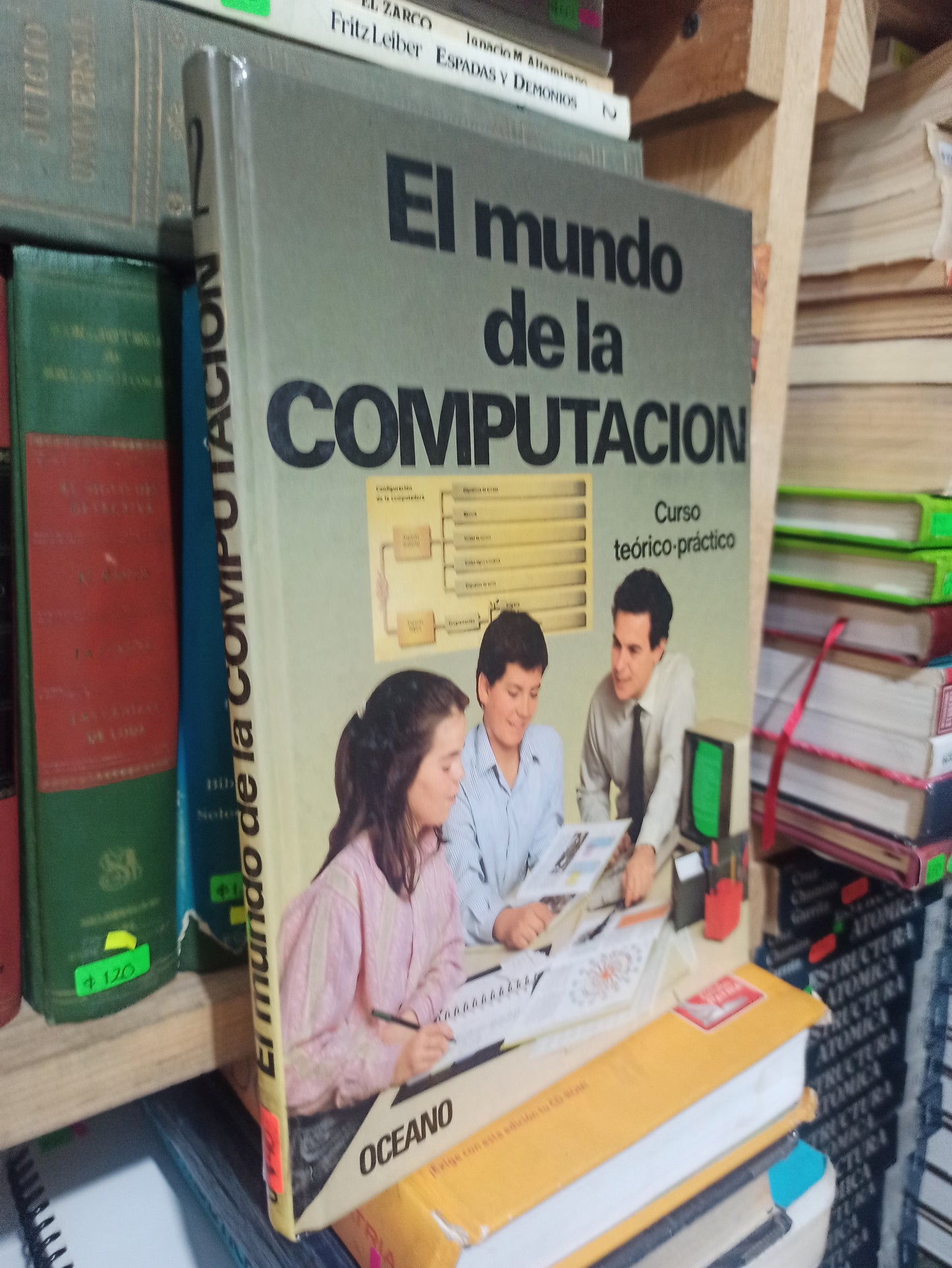 EL MUNDO DE LA COMPUTACION TOMO 2 POR EDITORIAL OCEANO USADO COMPUTACION JUÁREZ