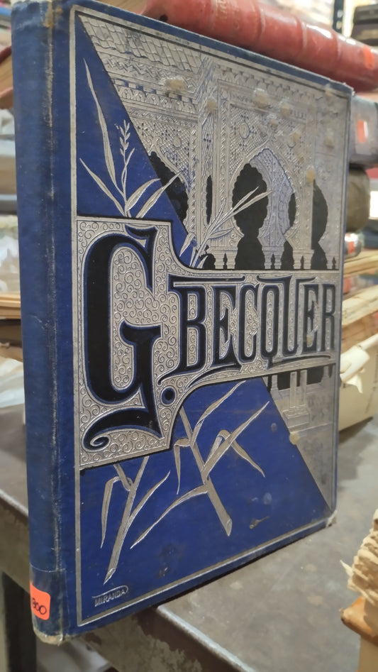 RIMAS DE GUDTAVO A BECQUER LIBRO USADO ANTIGUO ALDAMA