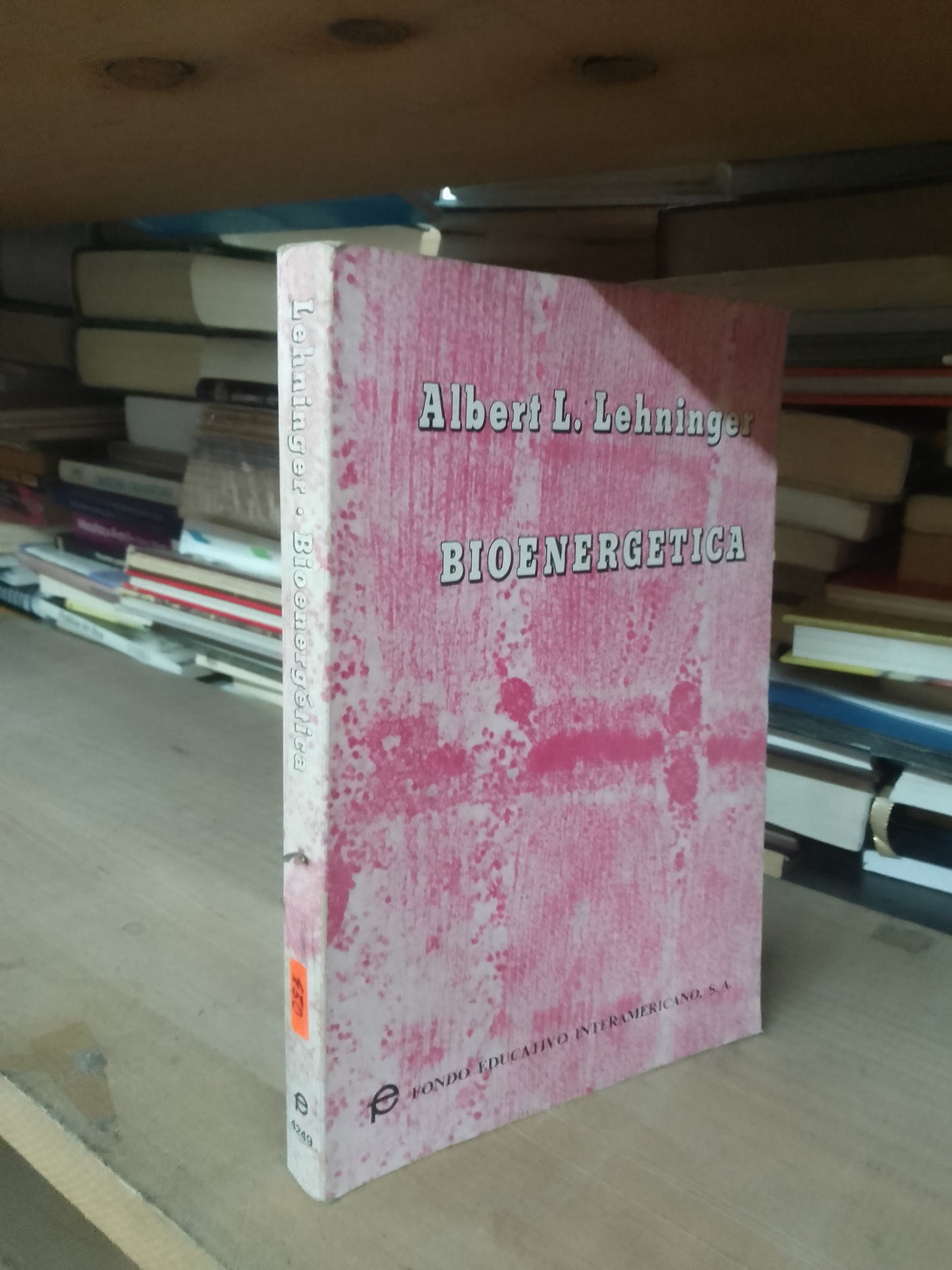 BIOENERGÉTICA POR ALBERT L. LEHNINGER USADO MEDICINA LITERARIO 207