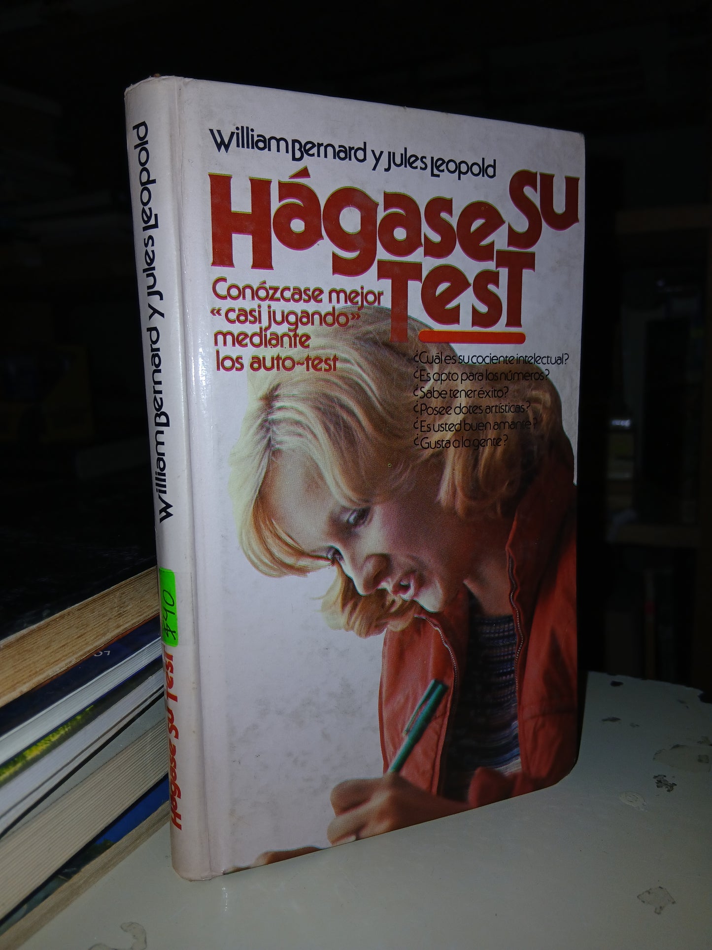 HÁGASE SU TEST POR WILLIAM BERNARD Y JULES LEOPOLD USADO SUPERACIÓN PERSONAL LITERARIO 207