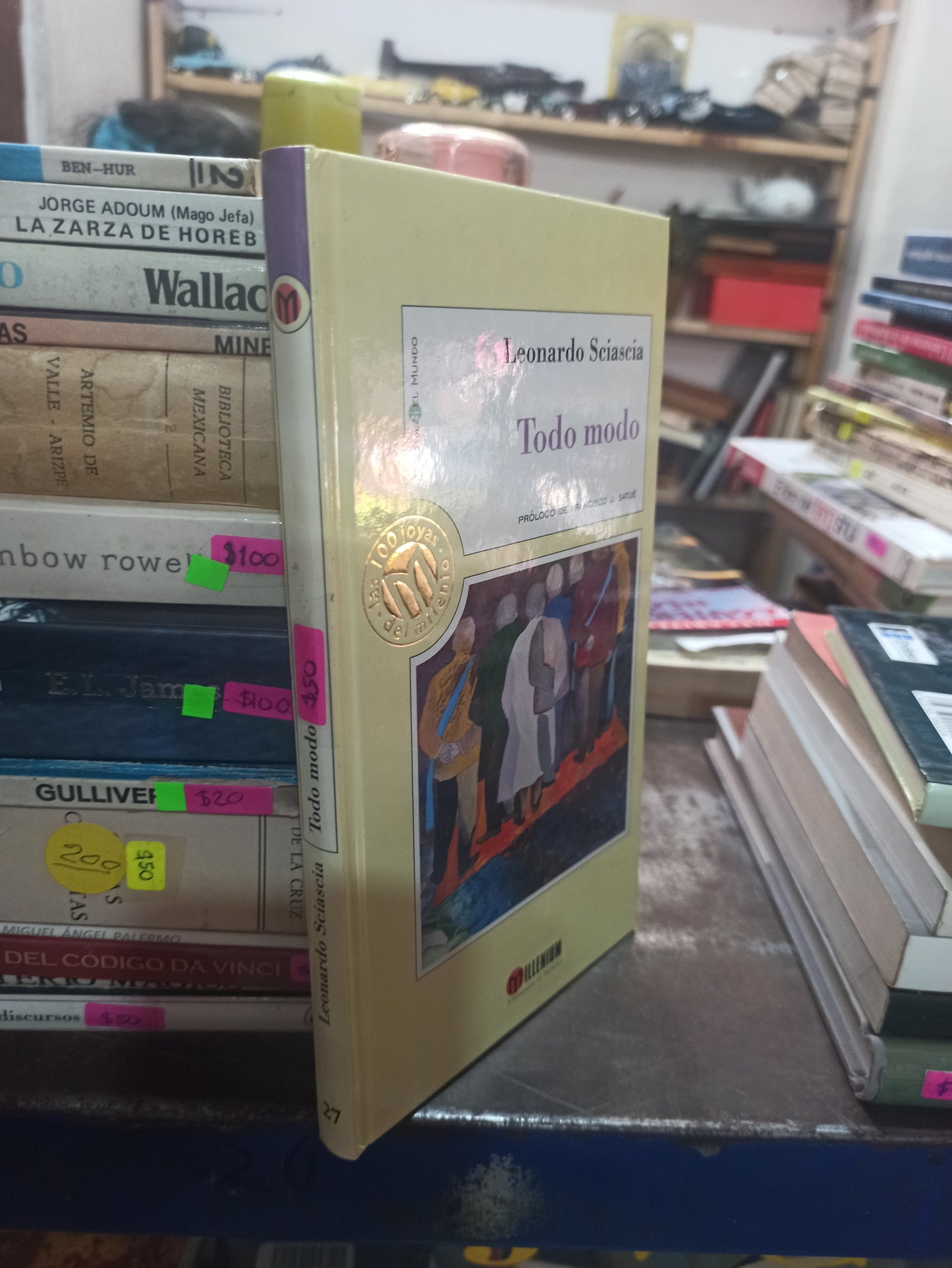 TODO MODO POR LEONARDO SCIASCIA USADO NOVELAS ALDAMA