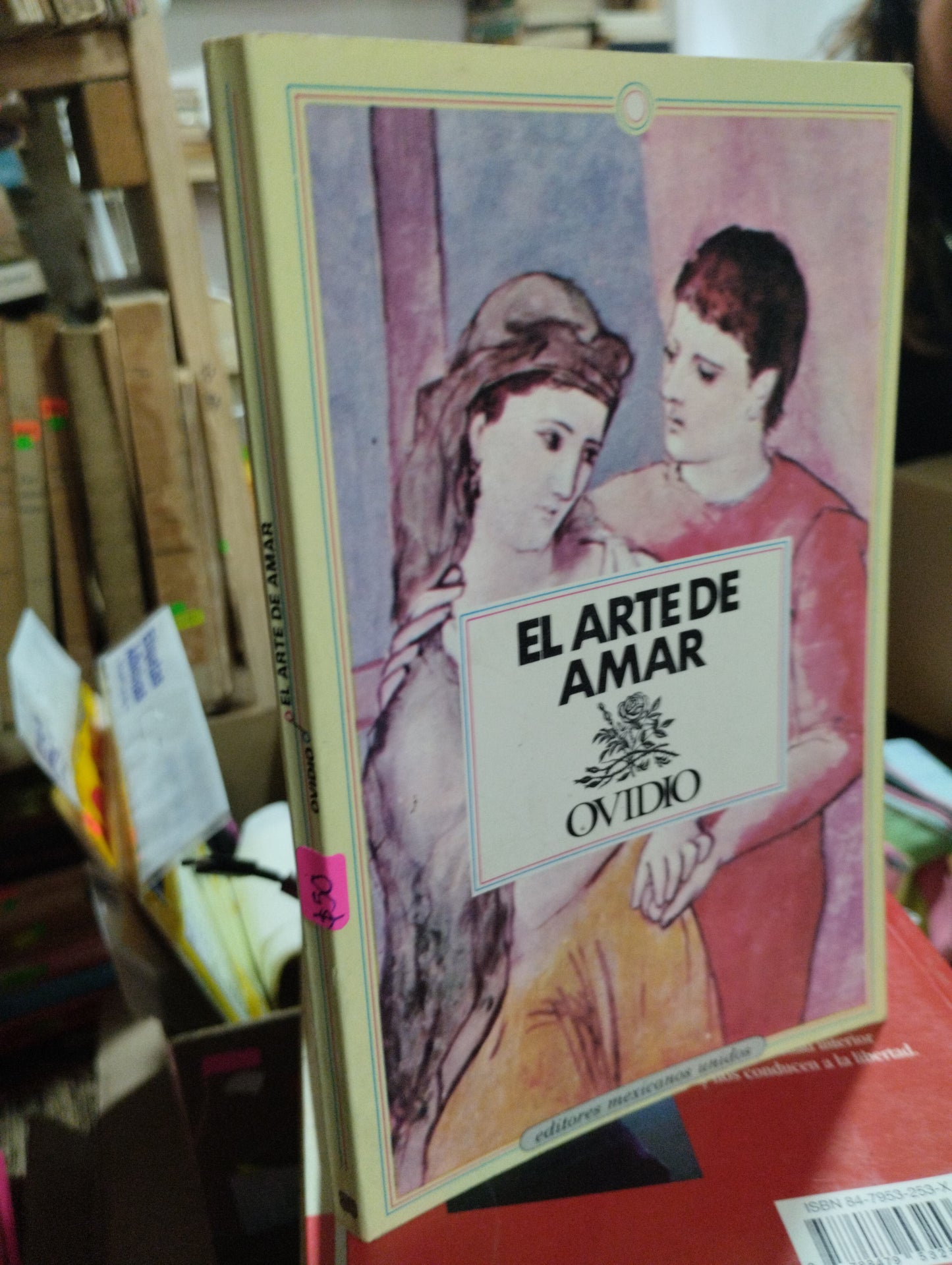 EL ARTE DE AMAR POR OVIDIO USADO NOVELAS ALDAMA