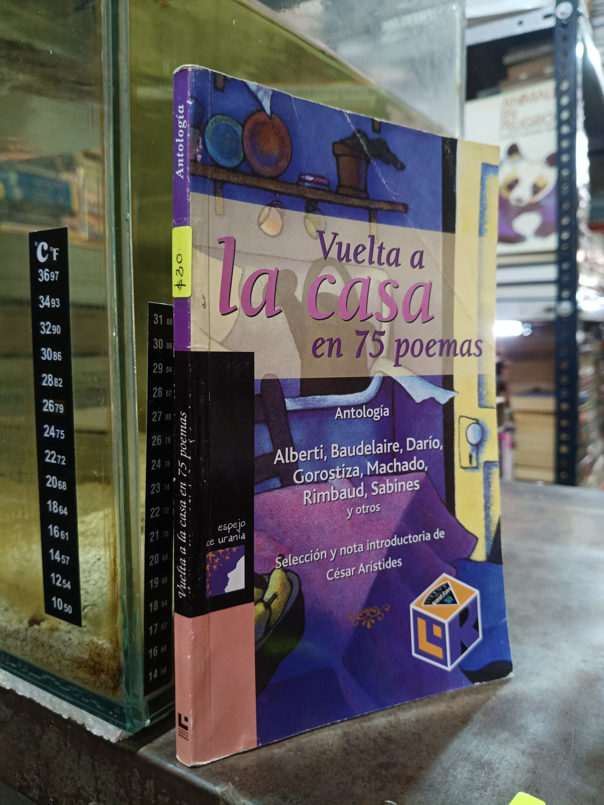 VUELTA A LA CASA EN 75 POEMAS POR CESAR ARISTIDES USADO POESIA ALDAMA