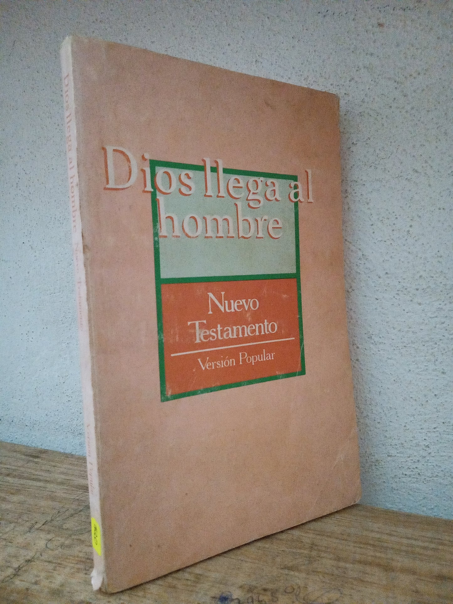 DIOS LLEGA AL HOMBRE NUEVO TESTAMENTO USADO RELIGION LITERARIO 305