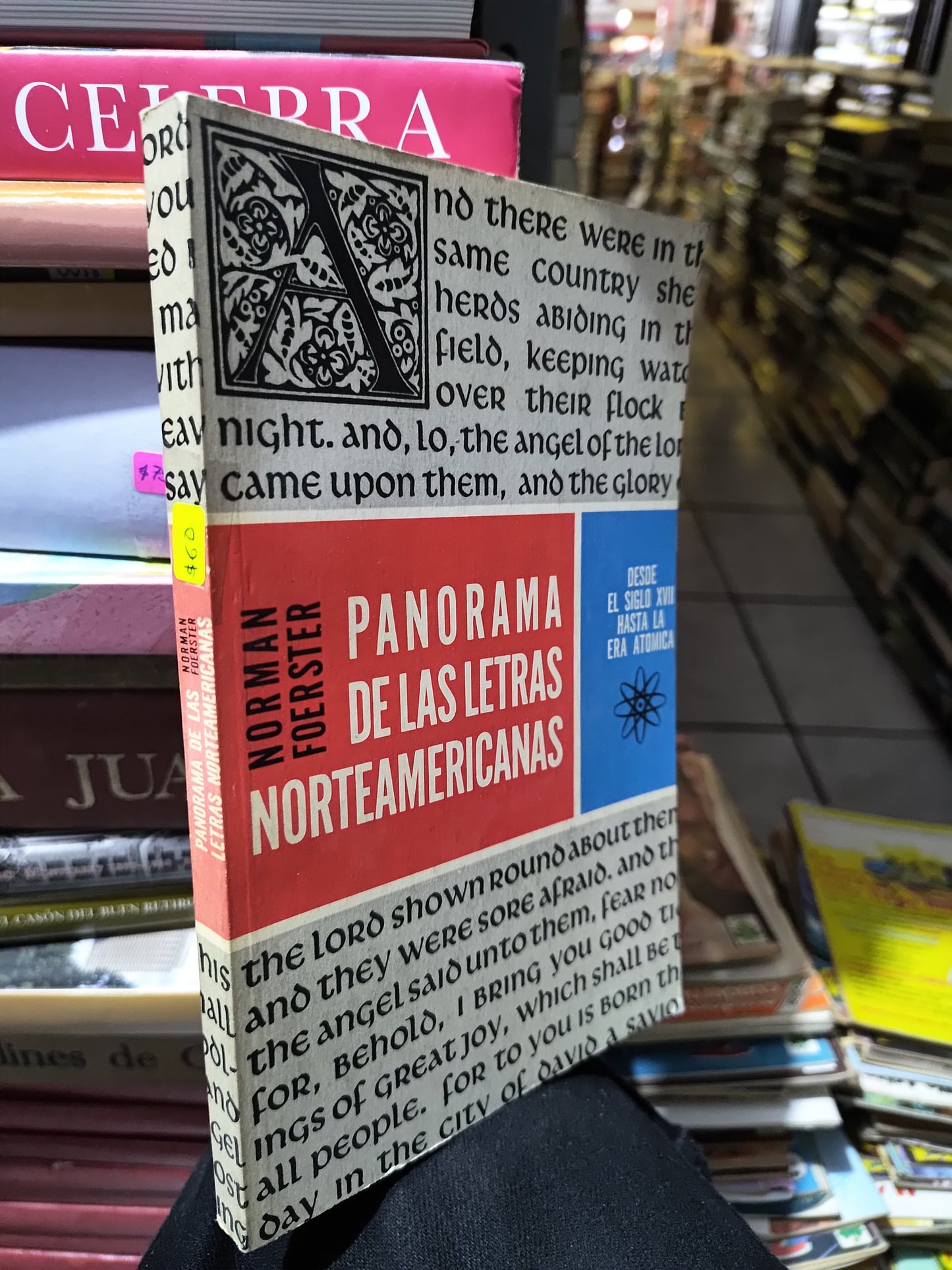 PANORAMA DE LAS LETRAS NORTEAMERICANAS POR NORMAN FOERSTER USADO NOVELAS JUAREZ 515
