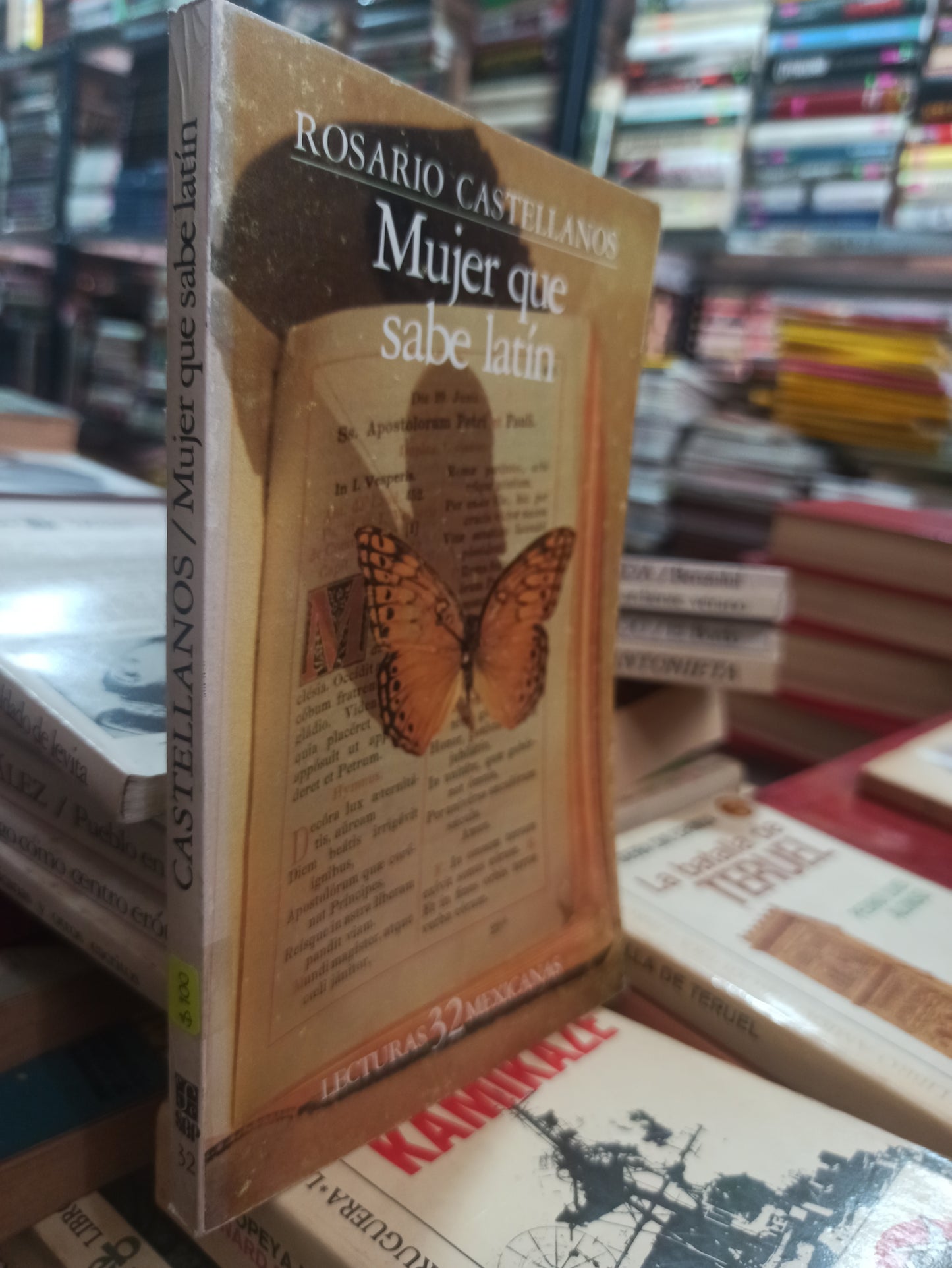 MUJER QUE SABE LATÍN ROSARIO CASTELLANOS USADO NOVELAS ALDAMA