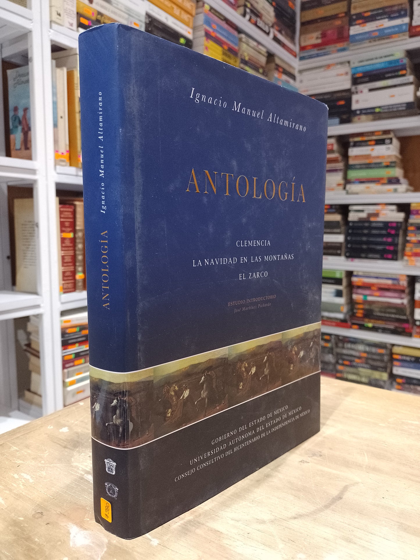 ANTOLOGIA CLEMENCIA LA NAVIDAD EN LAS MONTAÑAS DEL ZARCO POR IGNACIO MANUEL ALTAMIRANO USADO NOVELA JUAREZ 515