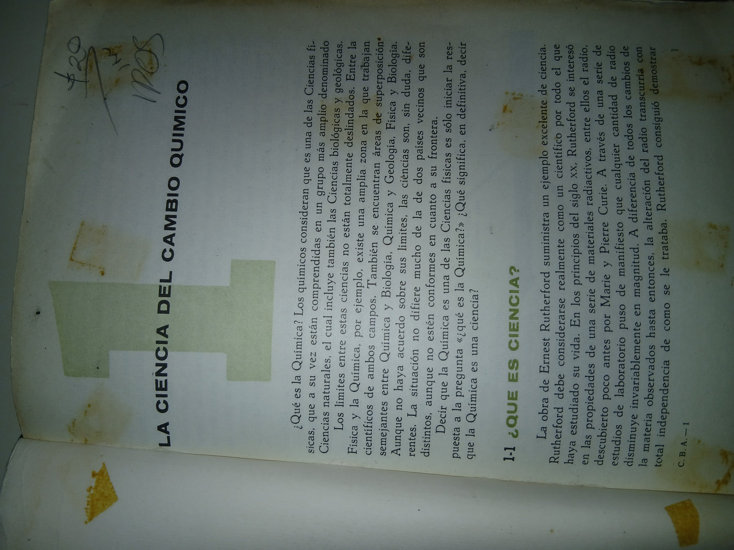 SISTEMAS QUÍMICOS (FASCICULO 1) USADO QUÍMICA LITERARIO 207