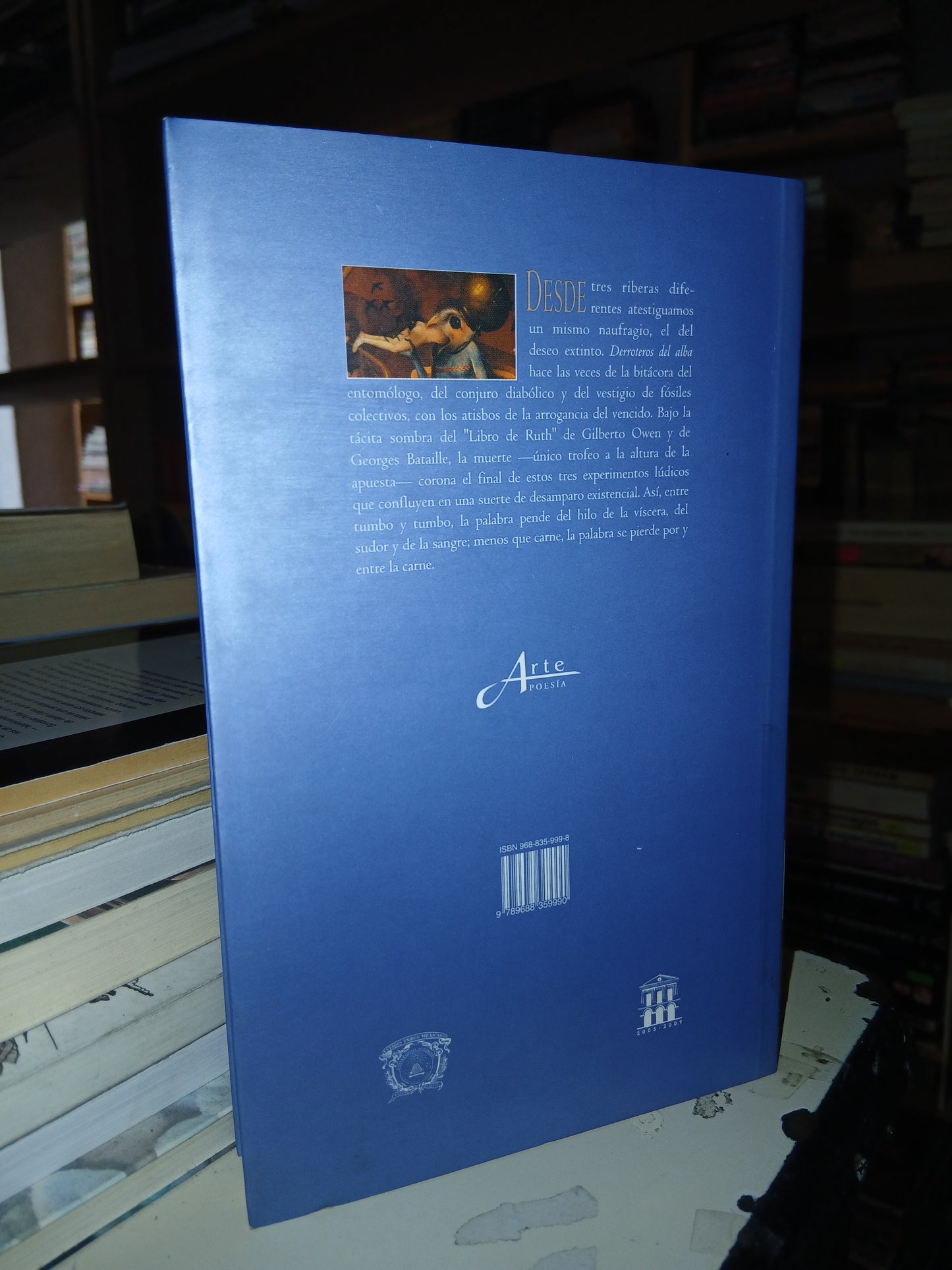 DERROTEROS DEL ALBA POR HEBER QUIJANO USADO POESÍA LITERARIO 207