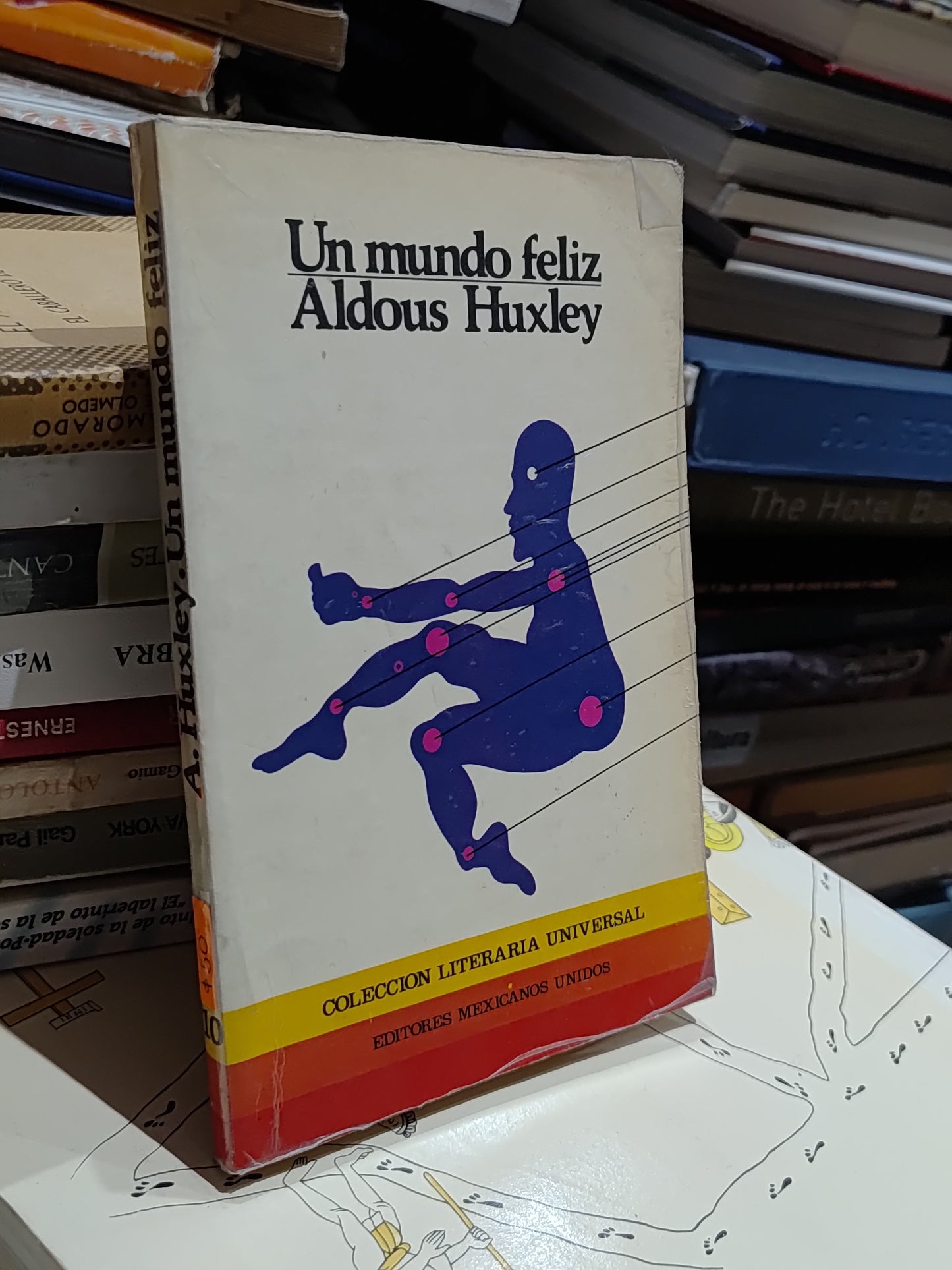 UN MUNDO FELIZ POR ALDOUS HUXLEY USADO NOVELAS JUAREZ 515