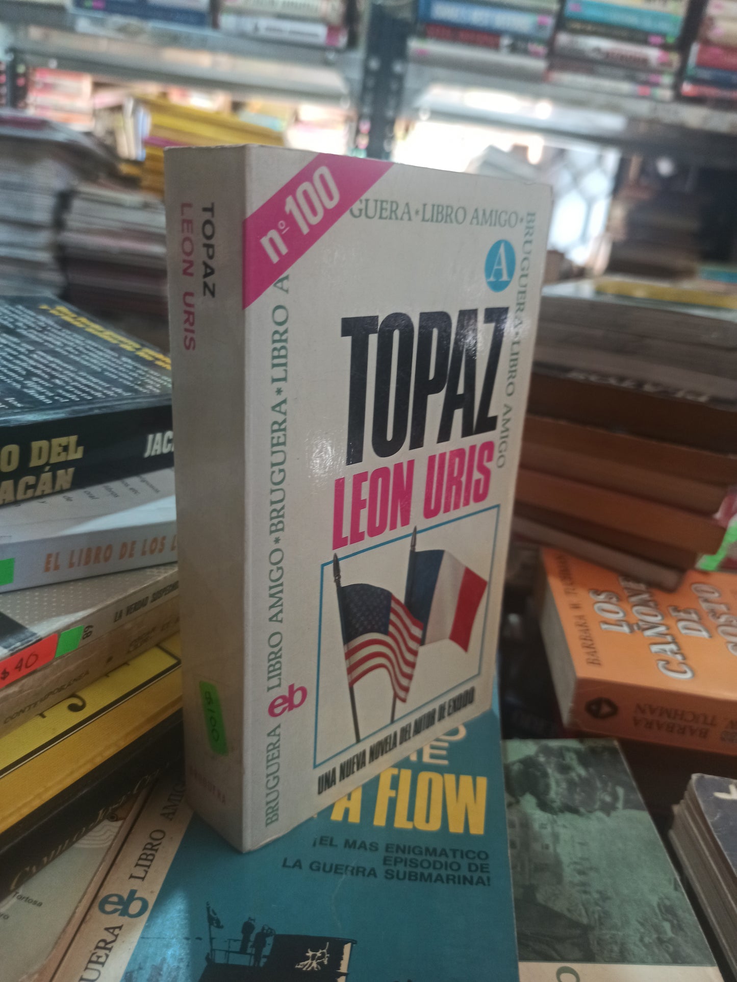 TOPAZ POR LEON URIS USADO NOVELAS ALDAMA