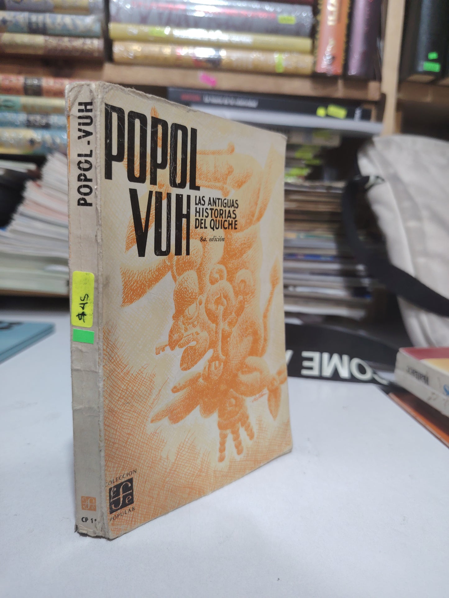 LAS ANTIGUAS HISTORIAS DEL QUICHE POR POPOL VUH USADO NOVELA JUÁREZ