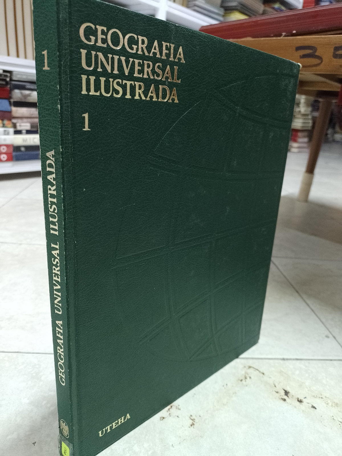 GEOGRAFIA UNIVERSAL ILUSTRADA VOLUMEN I LAS PENINSULAS DEL MEDITERRANEO OCCIDENTAL POR UTEHA USADO GEOGRAFIA JUAREZ 515