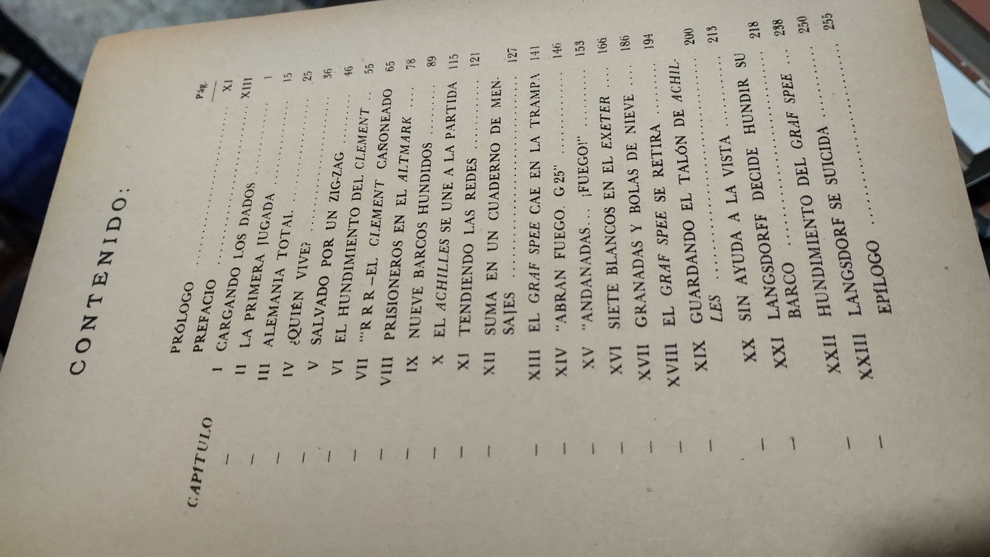LA BATALLA DEL RIO DE LA PLATA POR DUDLEY POPE LIBRO USADO HISTORIA ALDAMA
