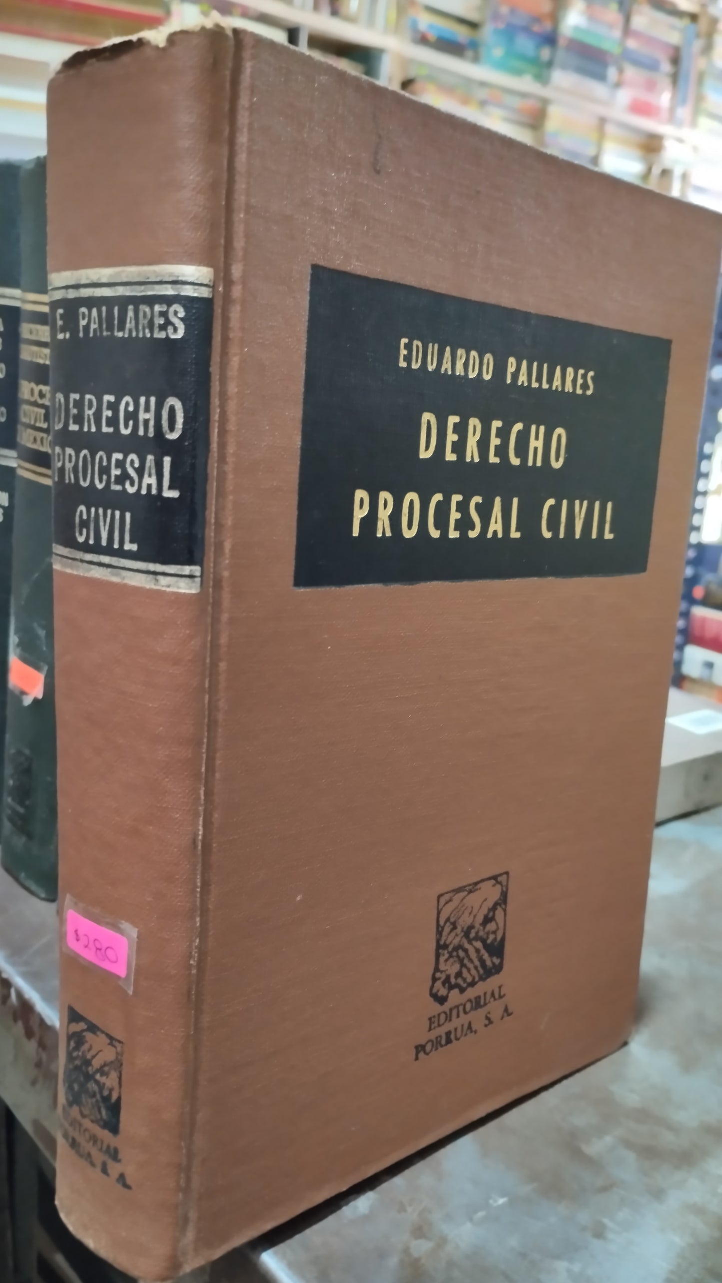DERECHO PROCESAL CIVIL POR EDUARDO PALLARES LIBRO USADO DERECHO ALDAMA