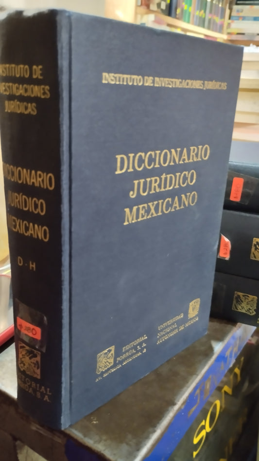 DICCIONARIO JURIDICO MEXICANO D H LIBRO USADO DERECHO ALDAMA