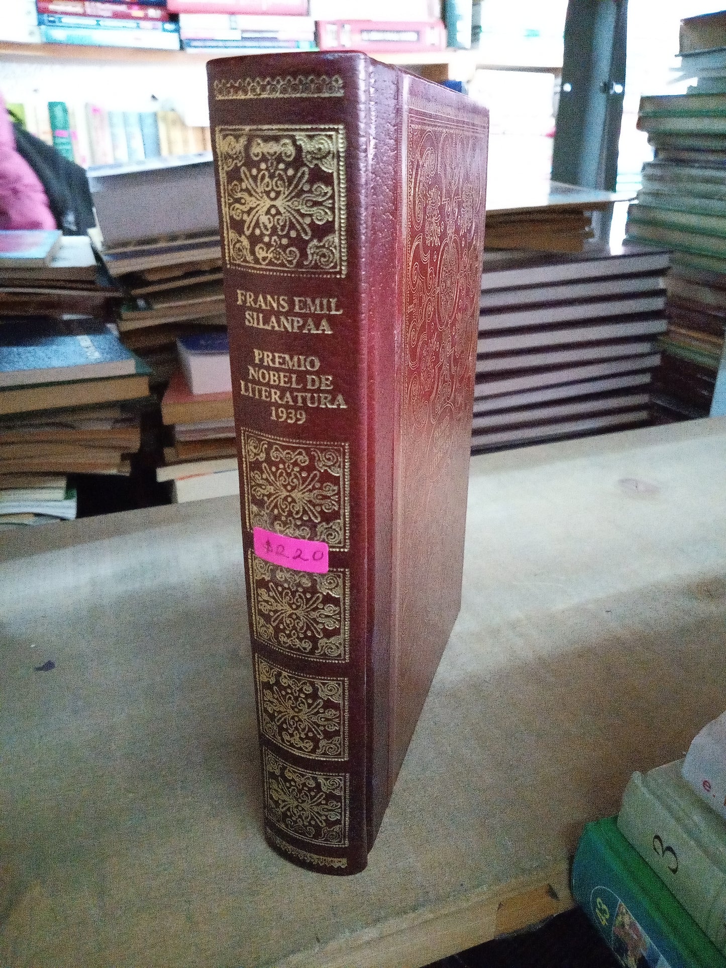 PREMIO NOBEL DE LITERATURA 1939 POR FRANS EMIL SILANPAA USADO NOVELA LITERARIO