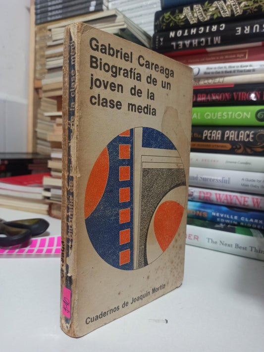 BIOGRAFIA DE UN JOVEN DE LA CLASE MEDIA POR GABRIEL CAREAGA USADO NOVELAS JUÁREZ
