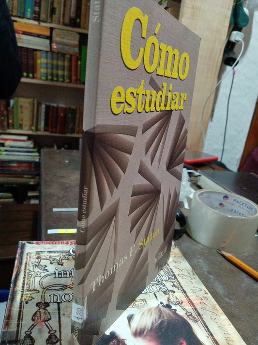 COMO ESTUDIAR POR THOMAS F STATON USADO EDUCACIÓN ALDAMA