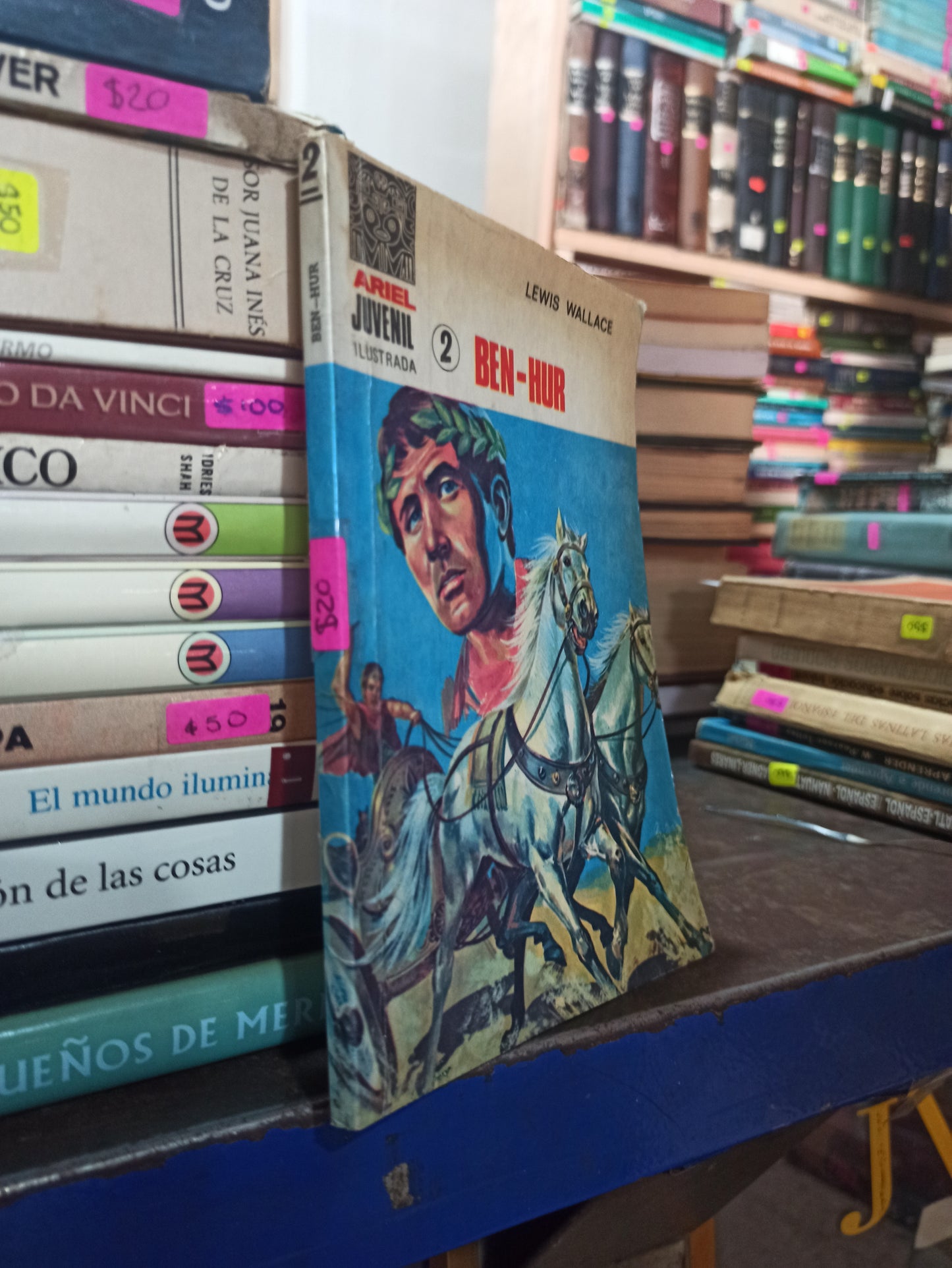 BEN HUR POR LEWIS WALLACE USADO NOVELAS JUÁREZ