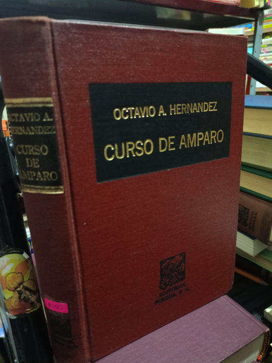 CURSO DE AMPARO POR OCTAVIO A. HERNANDEZ USADO DERECHO JUAREZ 515