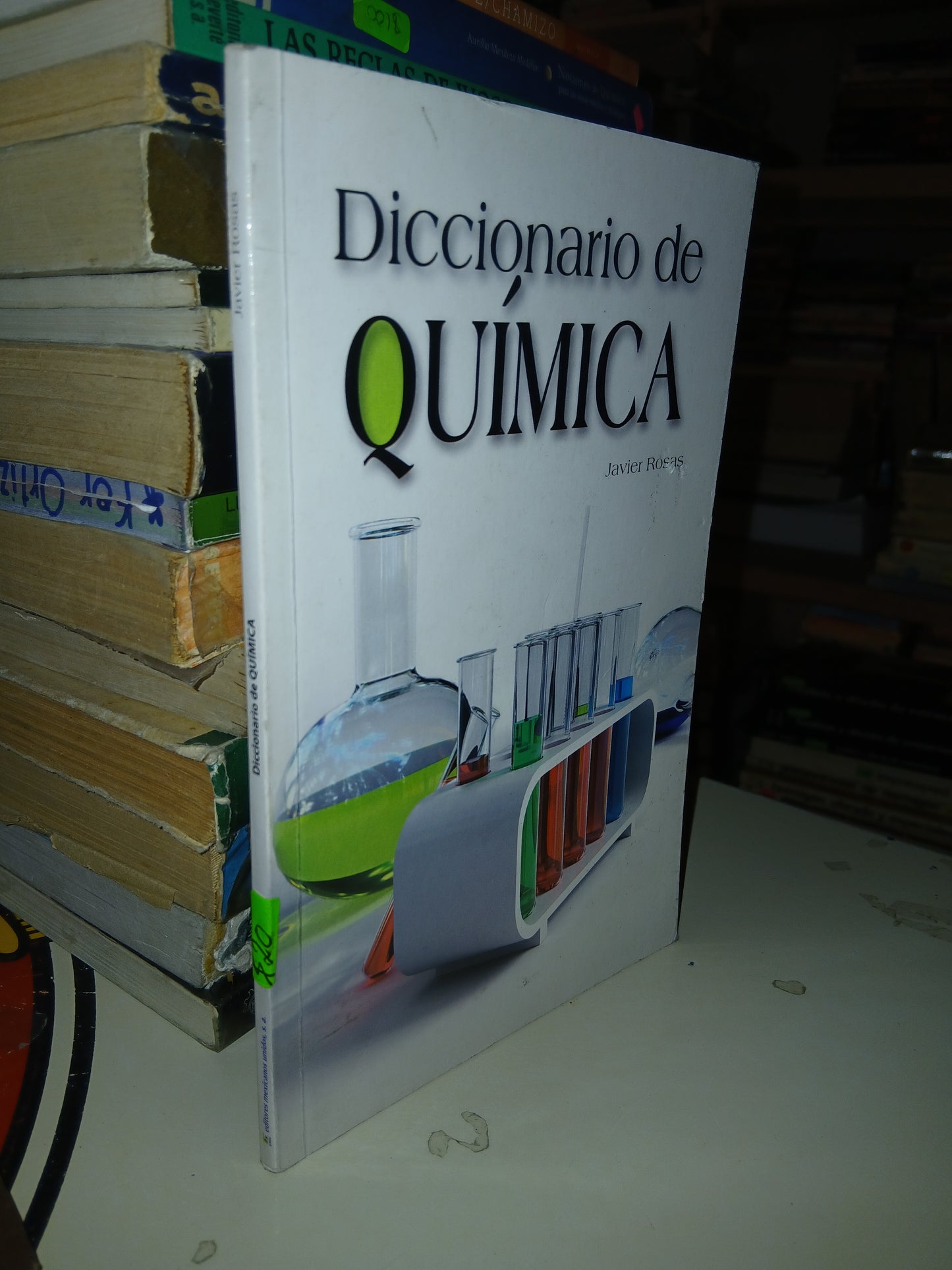 DICCIONARIO DE QUÍMICA POR JAVIER ROSAS USADO QUÍMICA LITERARIO 207