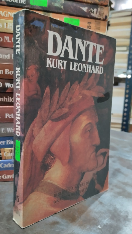 DANTE POR KURT LEONHARD LIBRO USADO HISTORIA ALDAMA
