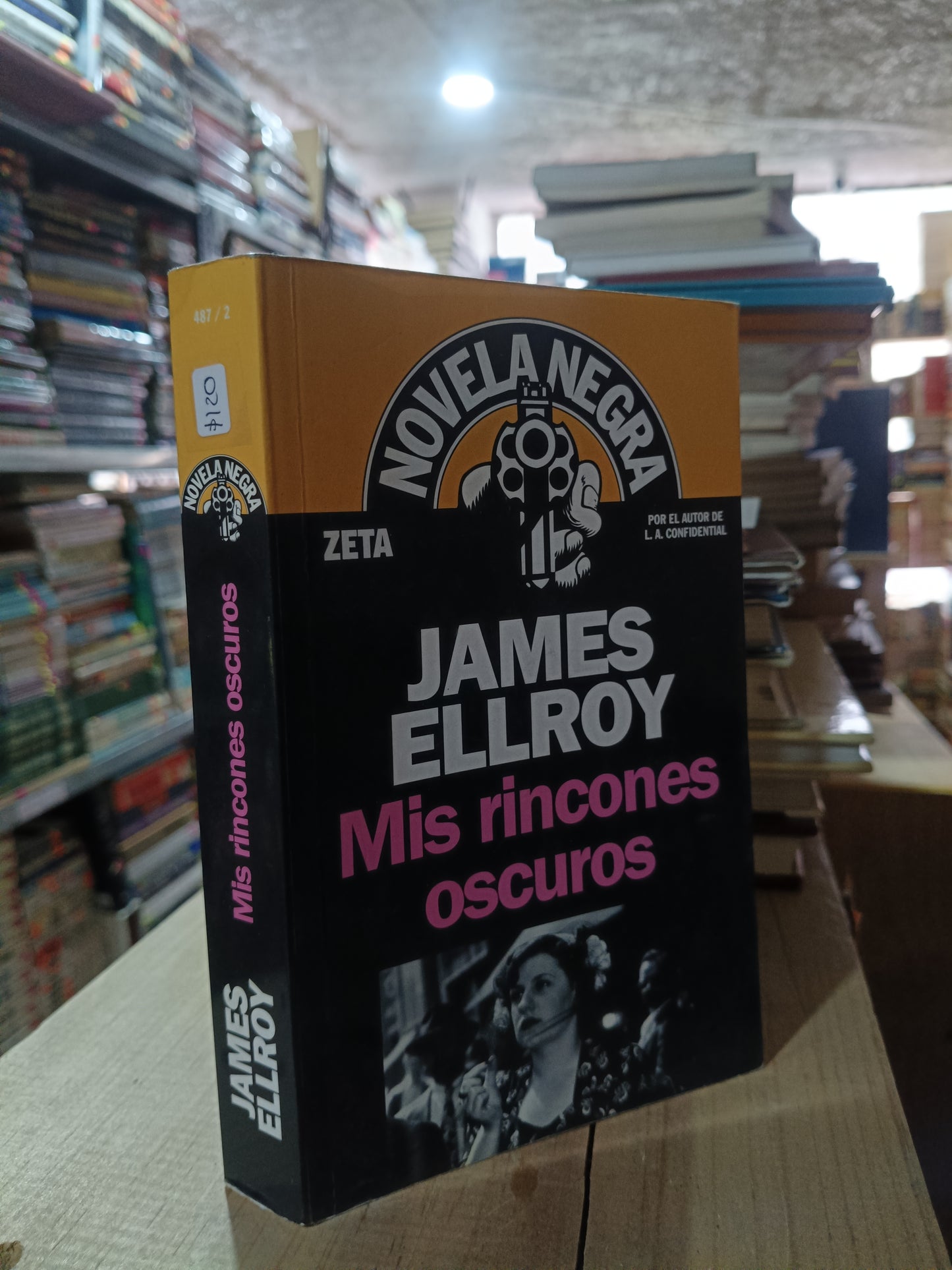 MIS RINCONES OSCUROS POR JAMES ELLROY USADO NOVELA ALDAMA