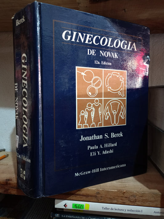 GINECOLOGIA DE NOVAK POR JONATHAN S. BEREK USADO SALUD LITERARIO 305