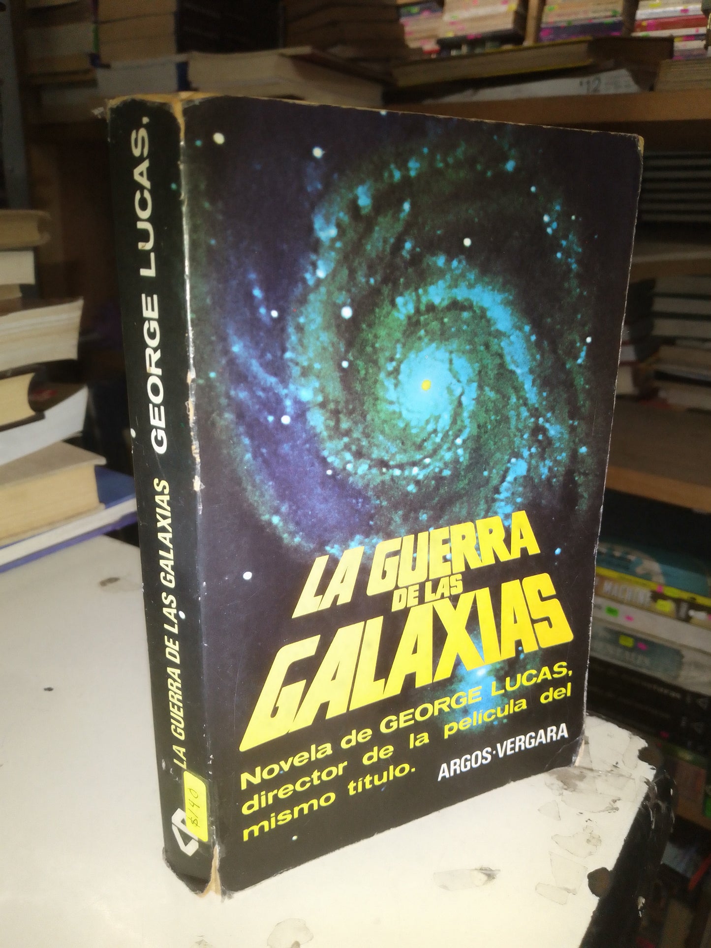 LA GUERRA DE LAS GALAXIAS POR GEORGE LUCAS USADO NOVELA LITERARIO 207