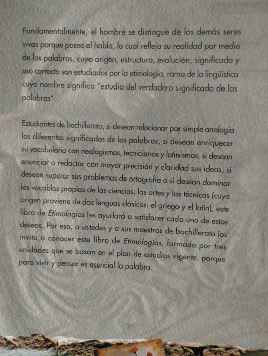 ETIMOLOGIAS POR MARINA HERRERA USADO EDUCACION ALDAMA