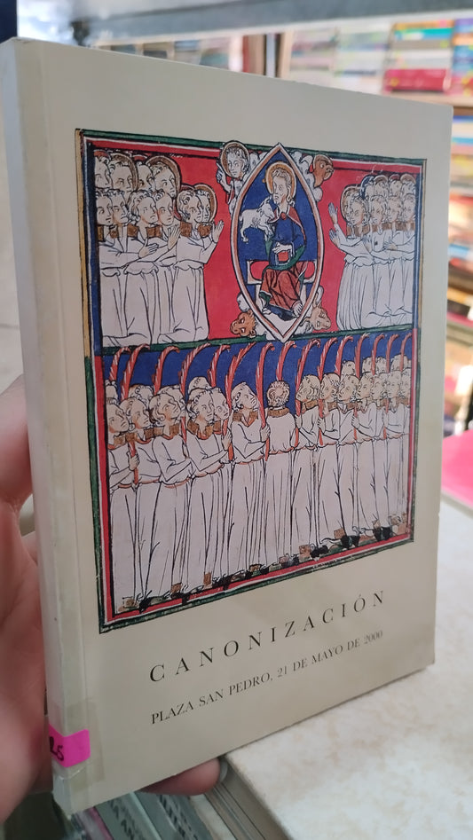 CANONIZACION POR JOSE MARIA DE YERMO Y PARRES LIBRO USADO RELIGION ALDAMA