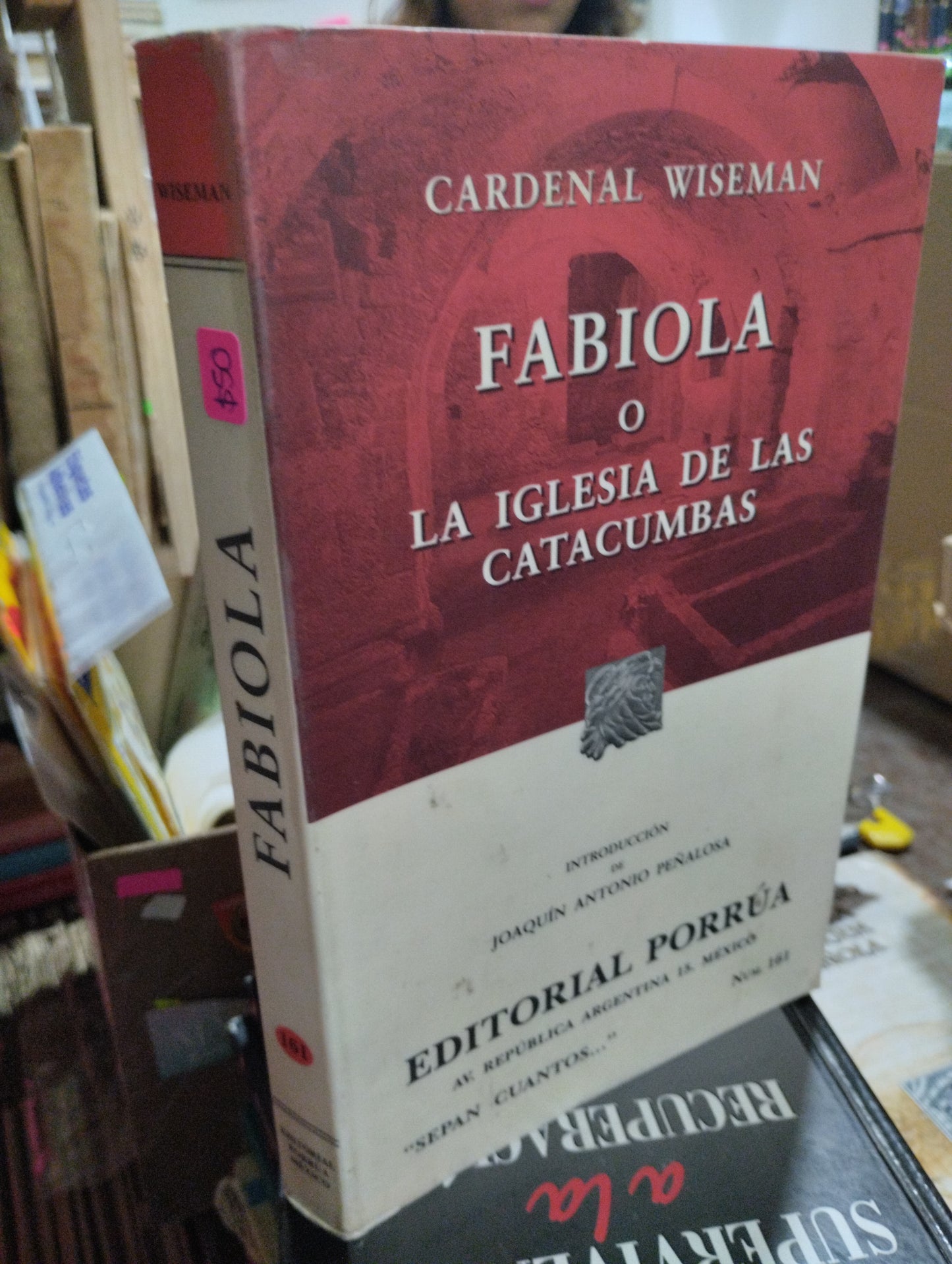 FABIOLA POR CARDENAL WISEMAN USADO NOVELAS ALDAMA