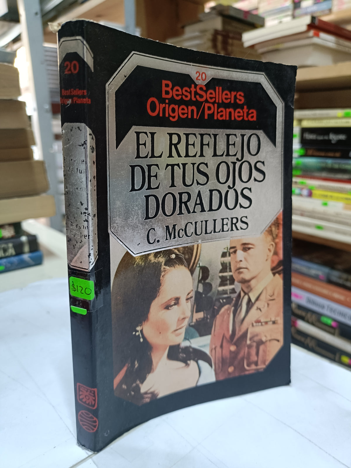 EL REFLEJO DE TUS OJOS DORADOS POR C. MCCULLERS USADO NOVELA LITERARIO 207