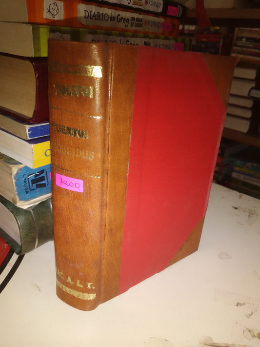 CUENTOS ESCOGIDOS POR LEON TOLSTOI USADO NOVELA LITERARIO 207