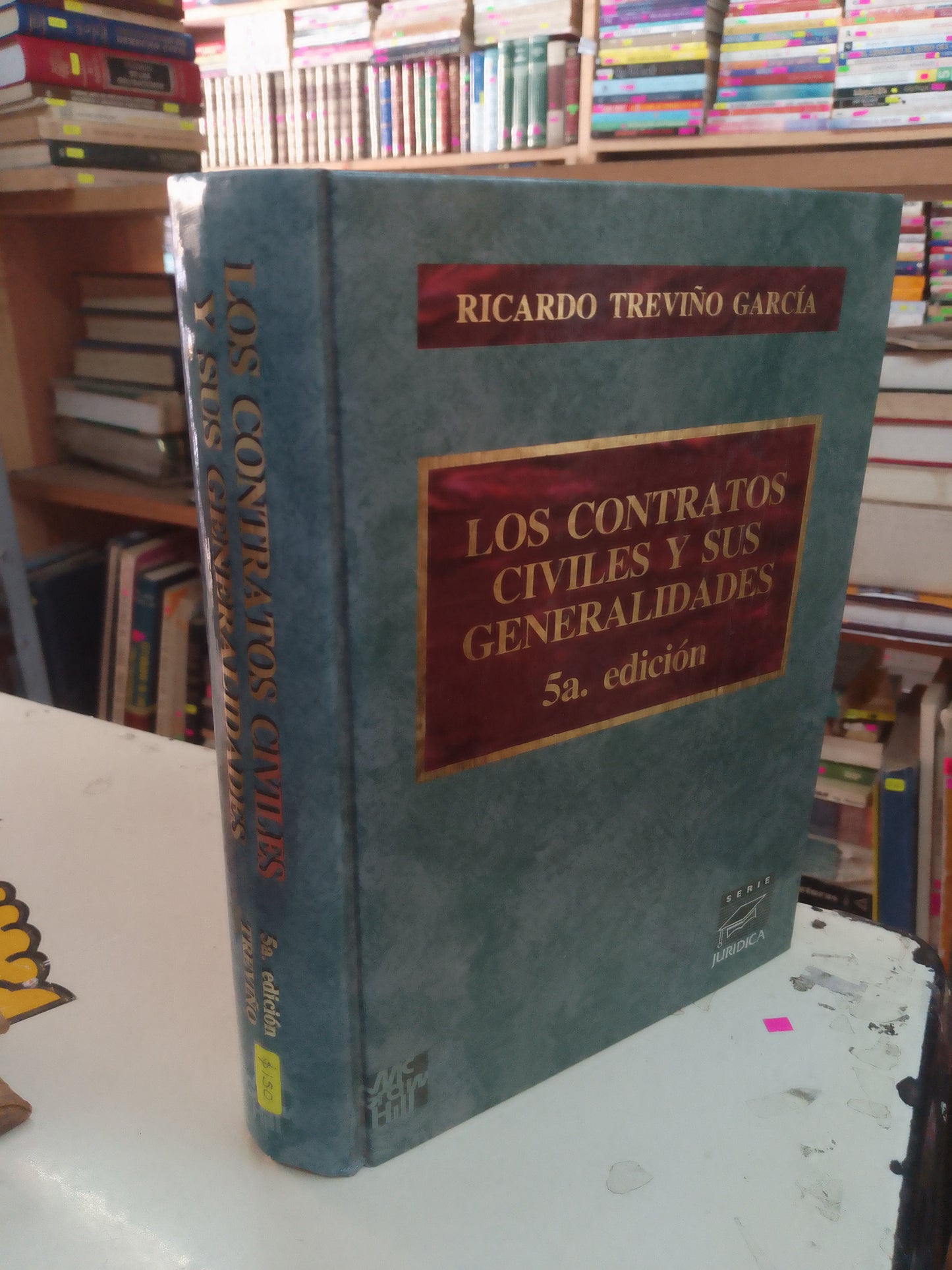 LOS CONTRATOS CIVILES Y SUS GENERALIDADES POR RICARDO TREVIÑO GARCIA USADO DERECHO LITERARIO 207