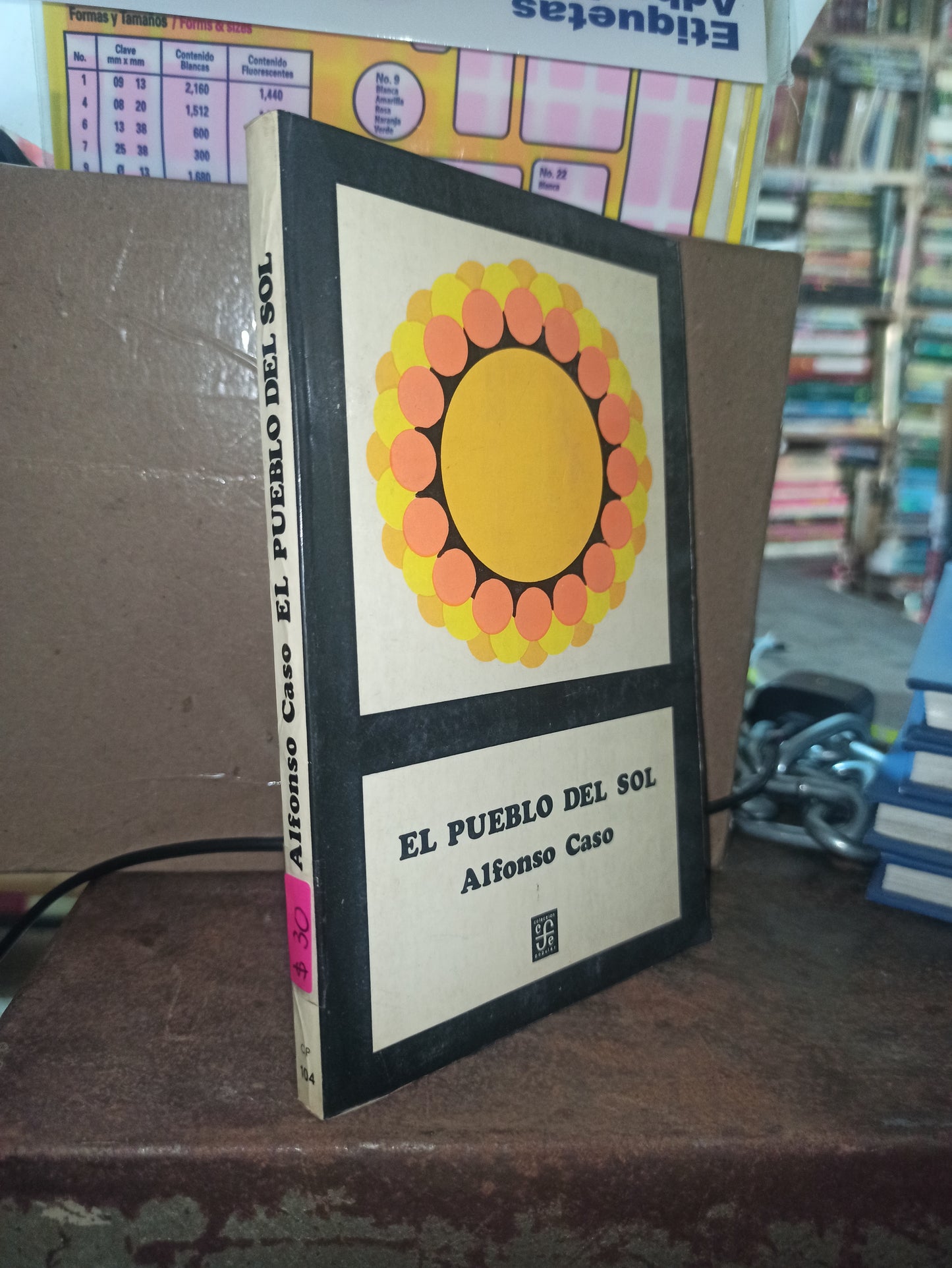 EL PUEBLO DEL SOL POR ALFONSO CASO USADO HISTORIA ALDAMA