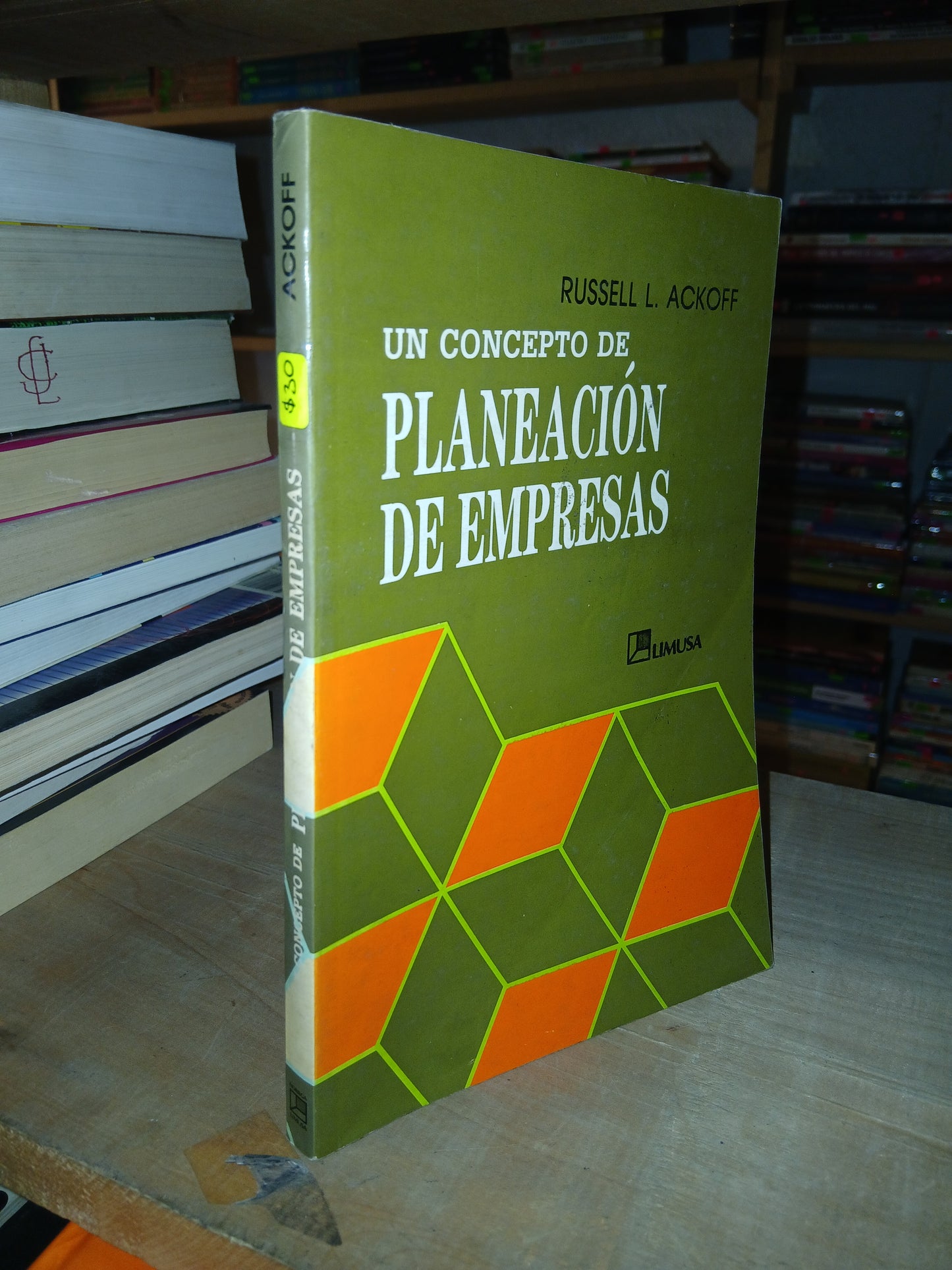 UN CONCEPTO DE PLANEACIÓN DE EMPRESAS POR RUSSELL L. ACKOFF USADO ADMINISTRACIÓN LITERARIO 207
