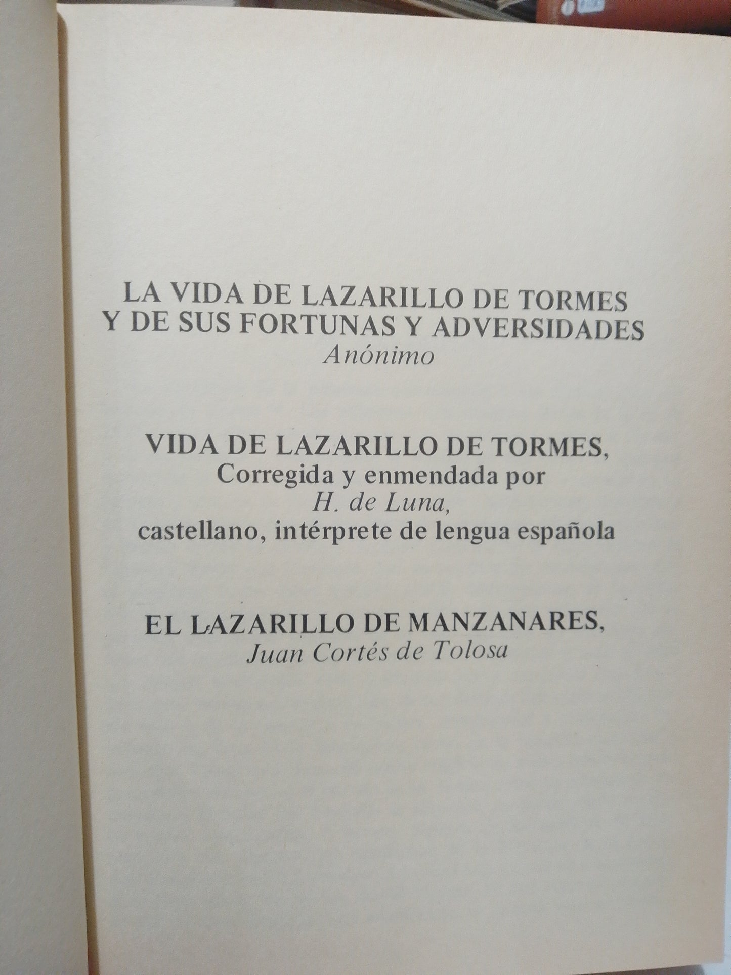 LOS LAZARILLOS EN LA LITERATURA USADO NOVELA JUÁREZ