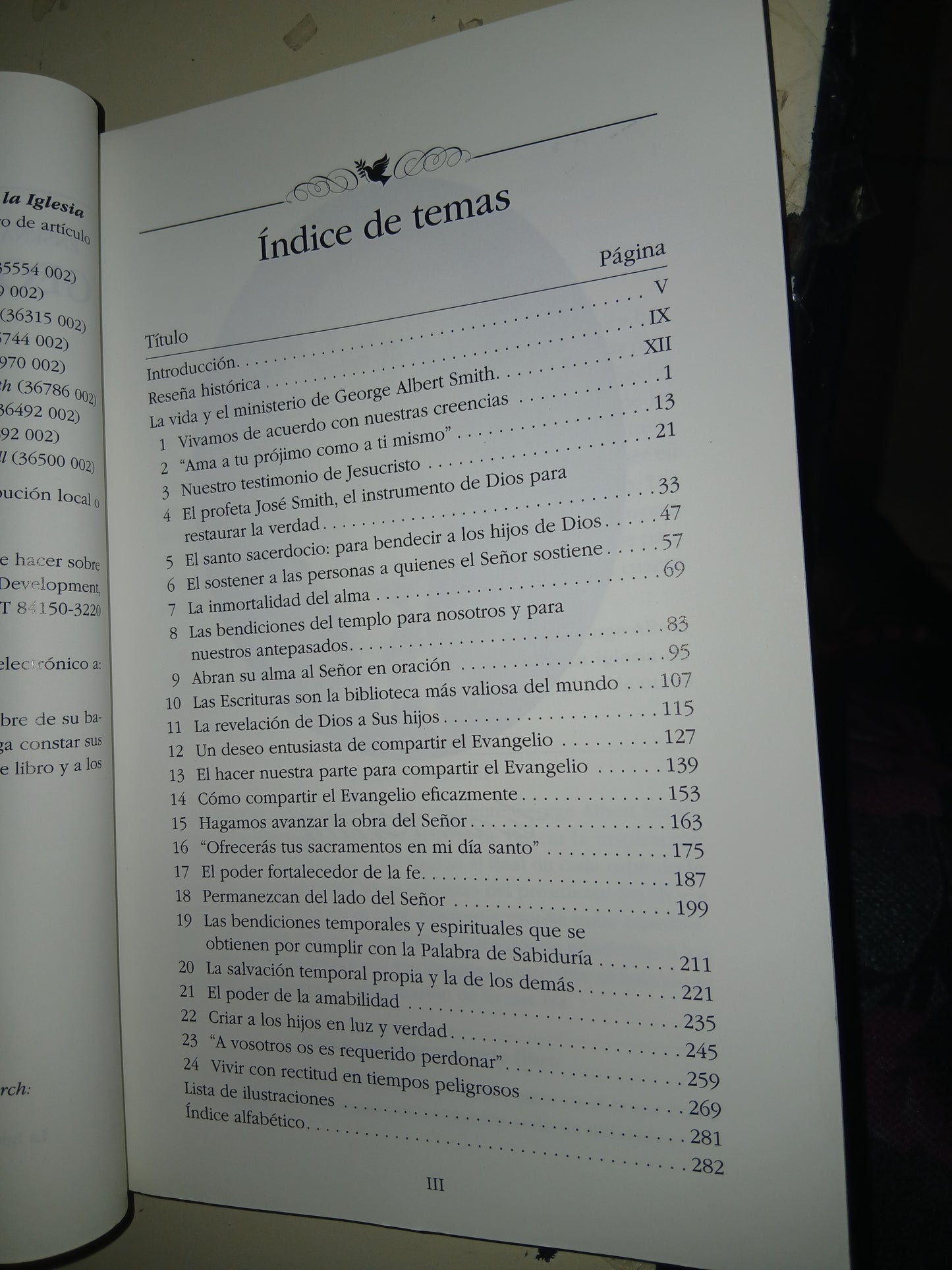 ENSEÑANZAS DE LOS PRESIDENTES DE LA IGLESIA: GEORGE ALBERT SMITH POR LA IGLESIA DE JESUCRISTO DE LOS SANTOS DE LOS ÚLTIMOS DÍAS USADO RELIGIÓN LITERARIO 207