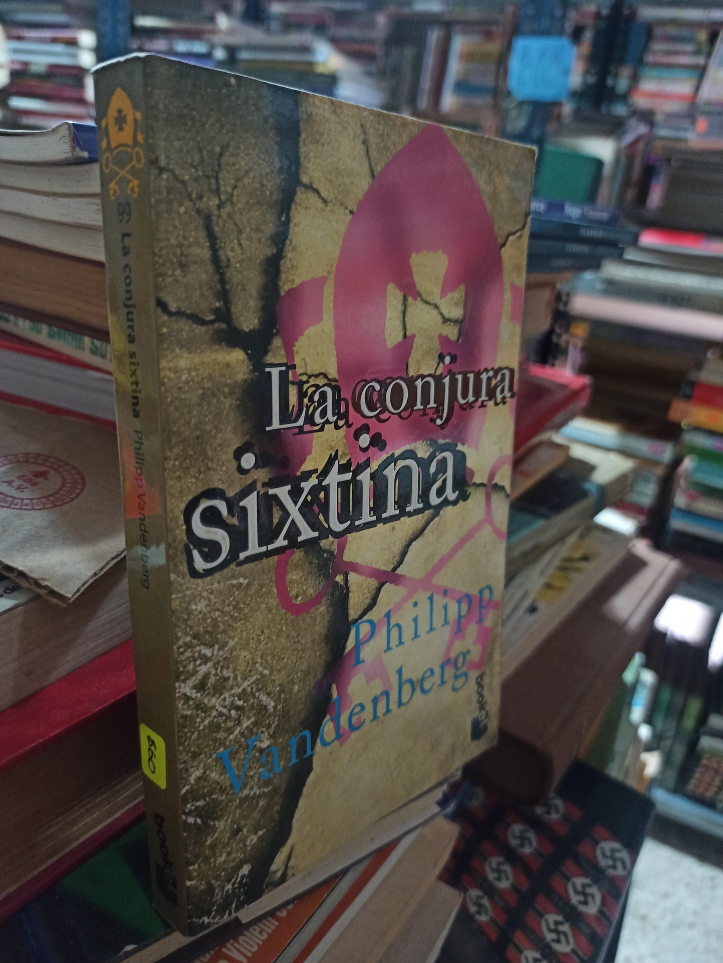 LA CONJURA SIXTINA POR PHILIP VANDENBERG USADO NOVELAS ALDAMA