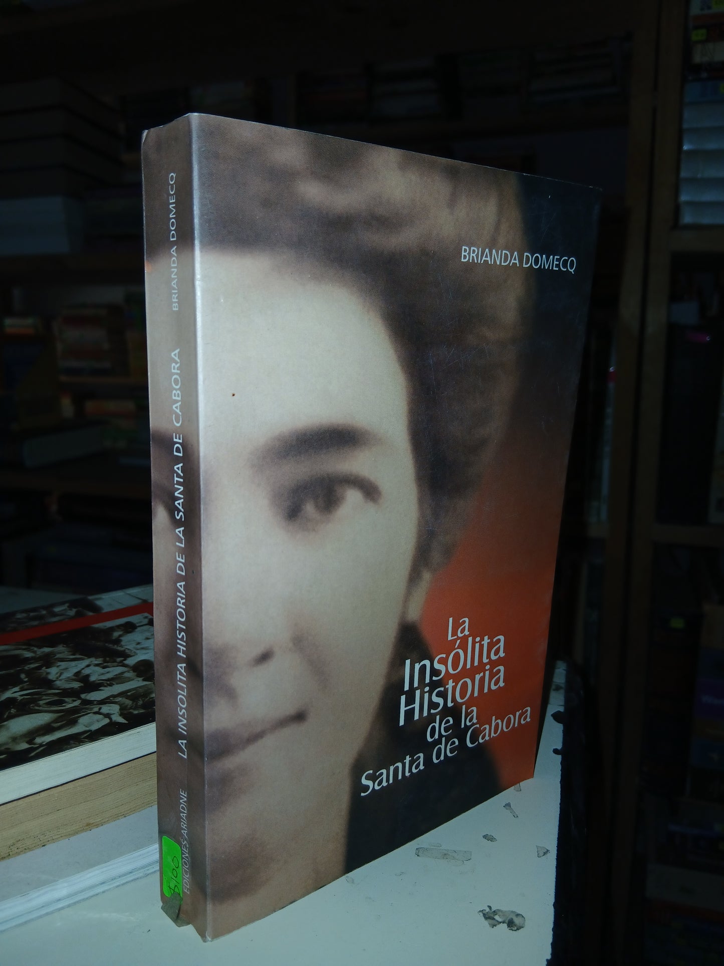 LA INSÓLITA HISTORIA DE LA SANTA DE CABORA USADO NOVELA LITERARIO 207