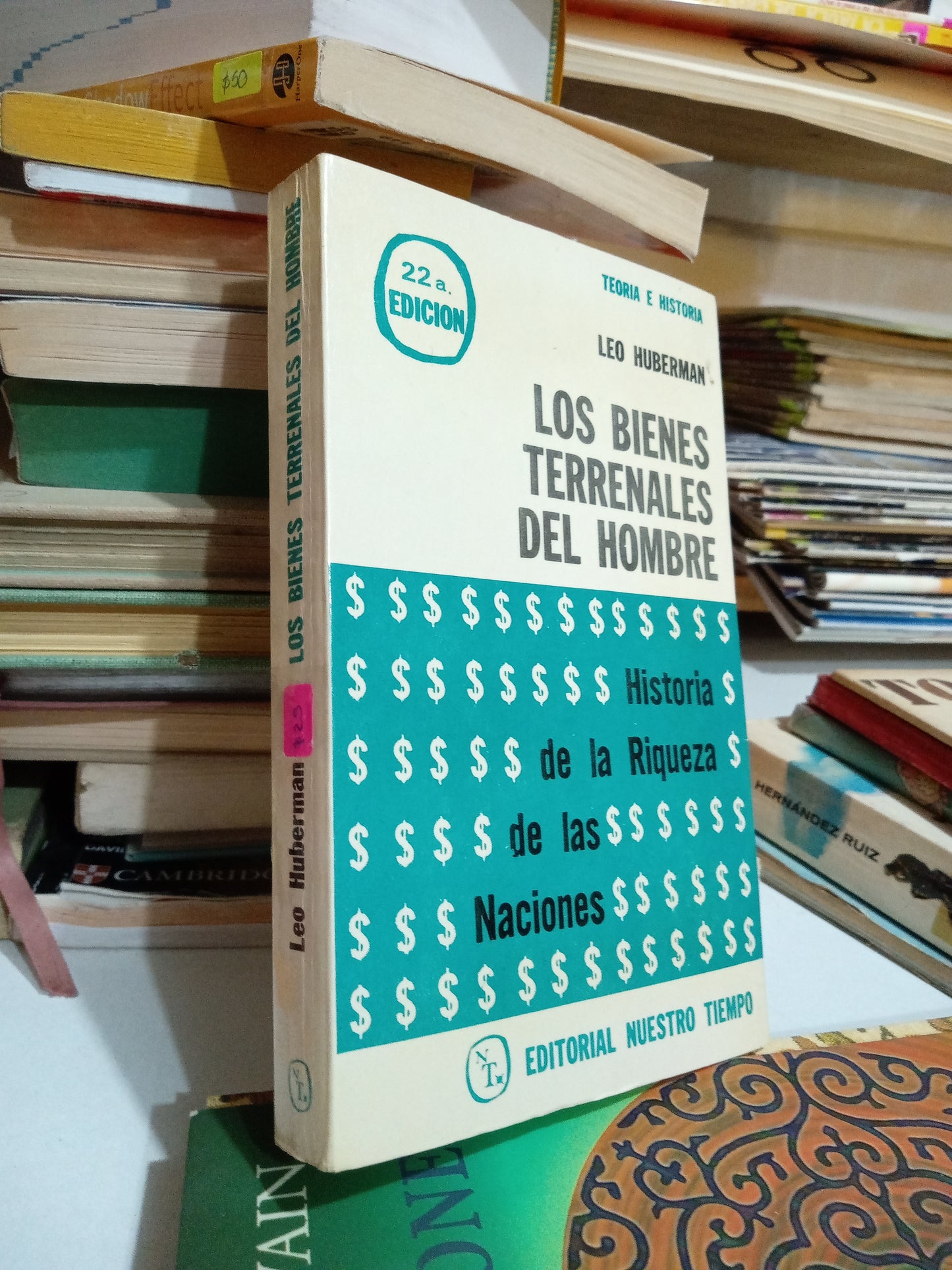 LOS BIENES TERRENALES DEL HOMBRE POR LEO HUBERMAN USADO HISTORIA JUÁREZ