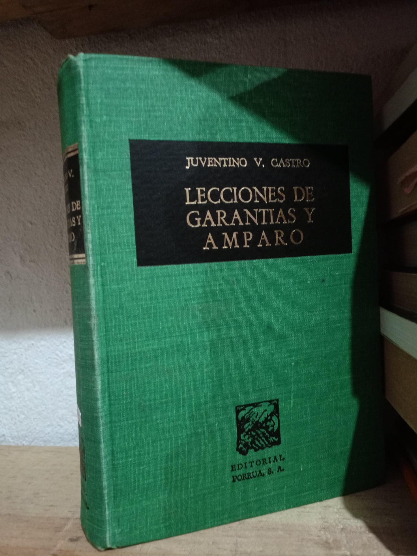 LECCIONES DE GARANTIAS Y AMPARO POR JUVENTINO V. CASTRO USADO DERECHO LITERARIO 305