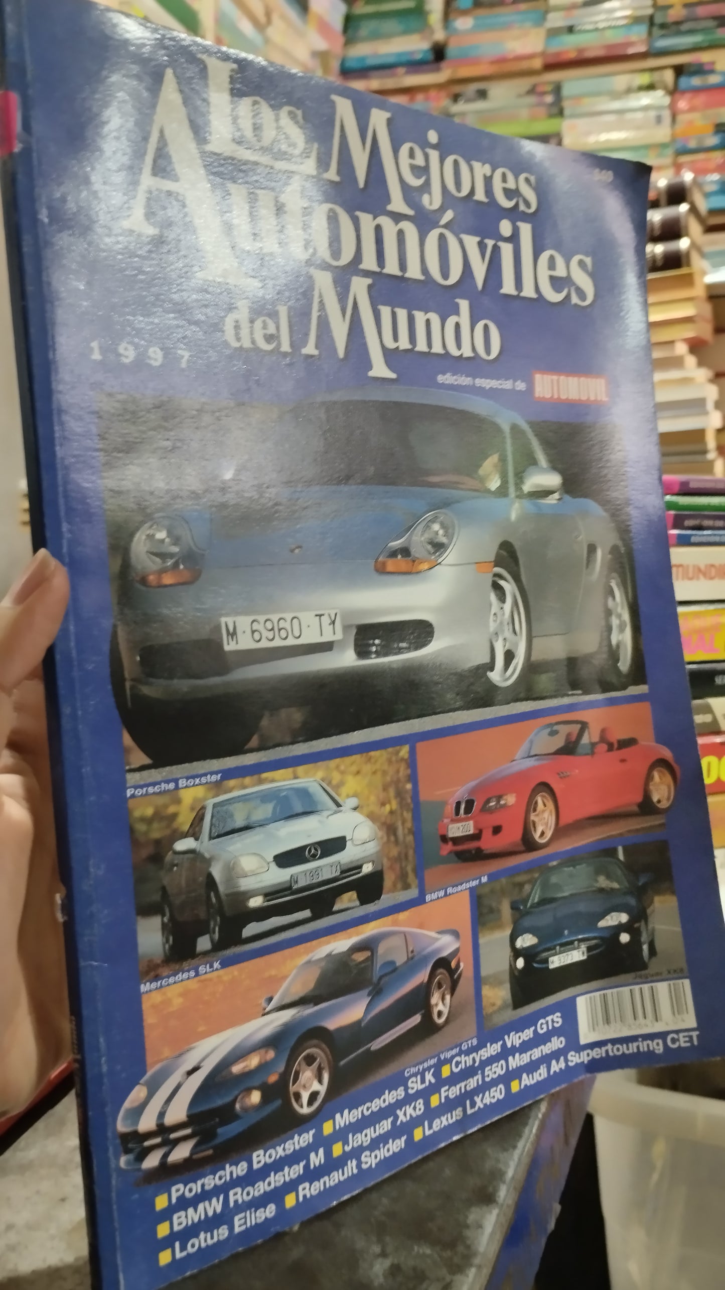LOS MEJORES AUTOMOVILES DEL MUNDO 1997 LIBRO USADO ALMANAQUE ALDAMA
