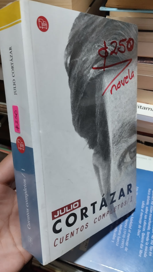 JULIO CORTAZAR CUENTOS COMPLETOS 1 LIBRO USADO NOVELAS ALDAMA