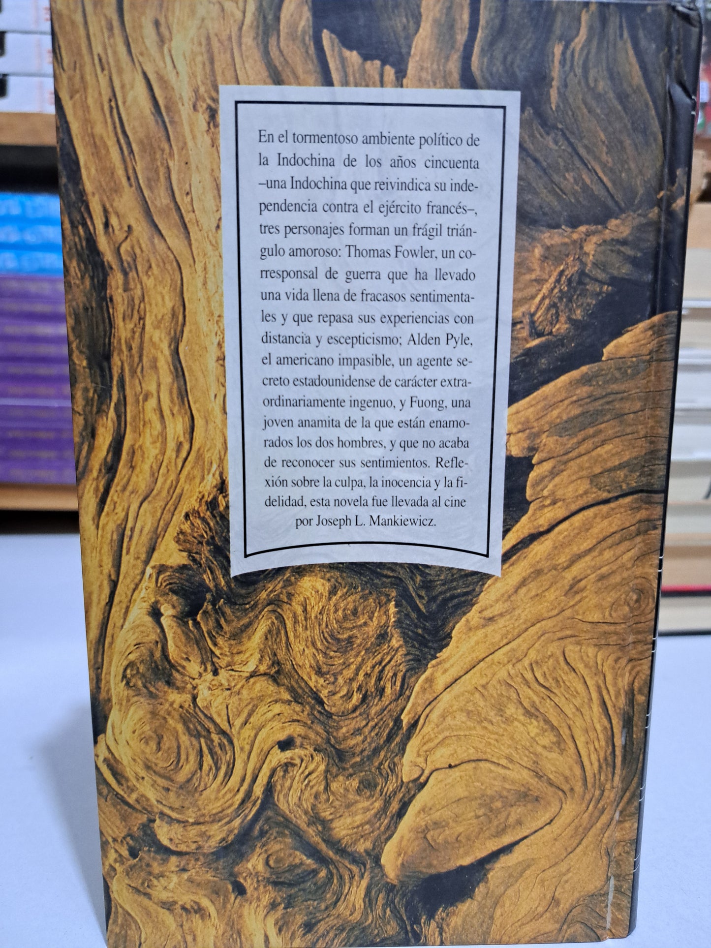 EL AMERICANO IMPASIBLE GRAHAM GREENE USADO NOVELA JUÁREZ