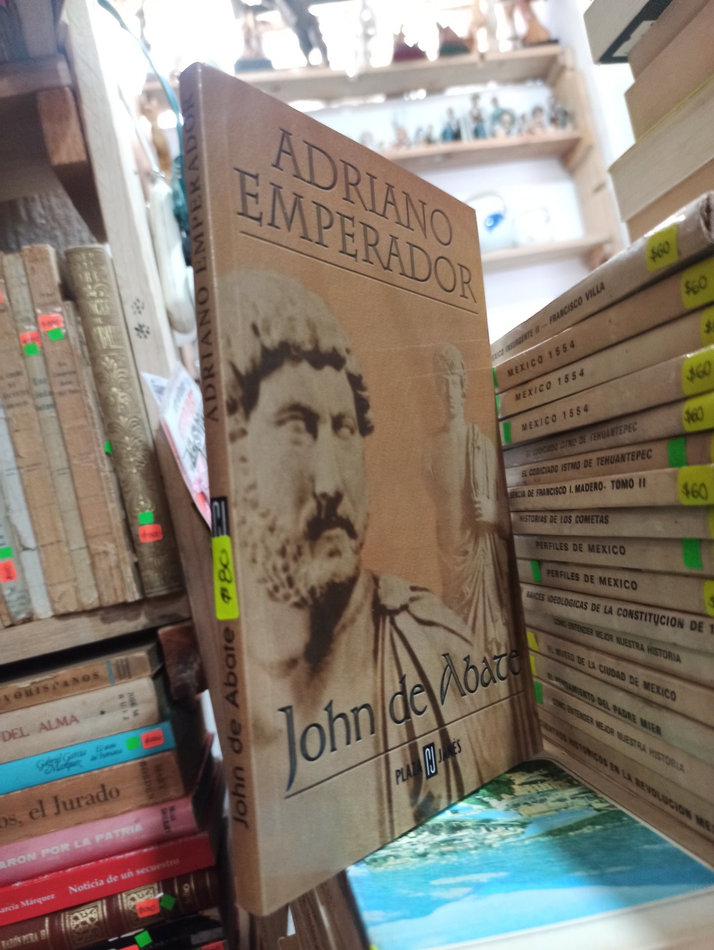 ADRIANO EMPERADOR POR JOHN DE ABATE USADO HISTORIA ALDAMA