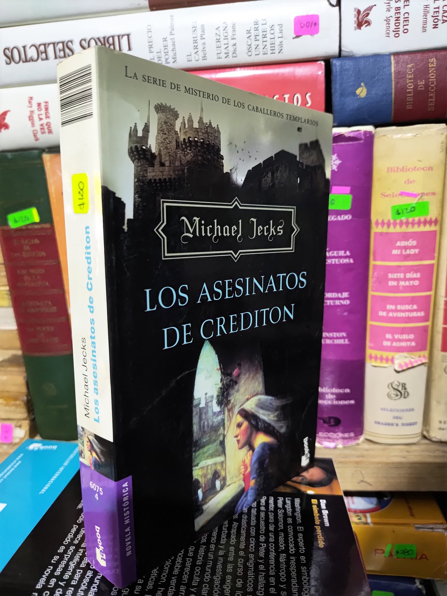 LOS ASESINSTOS DE CREDITON POR MICHAEL JECKS USADO NOVELAS JUAREZ 507