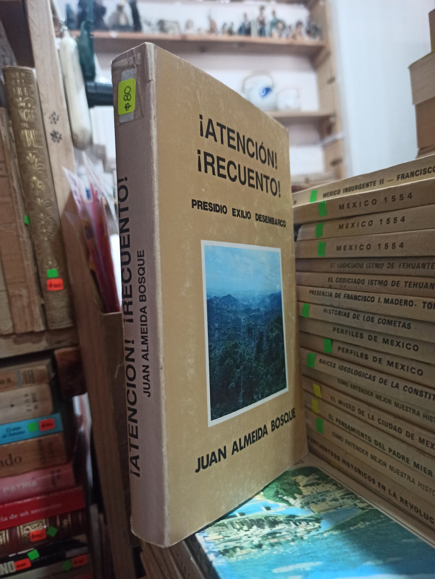 ATENCION RECUENTO PRESIDIO EXILIO DESEMBARCO POR JUAN ALMEIDA BOSQUE USADO HISTORIA ALDAMA